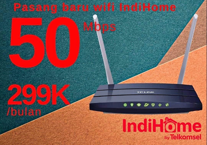Paket promo Indihome 50 Mbps